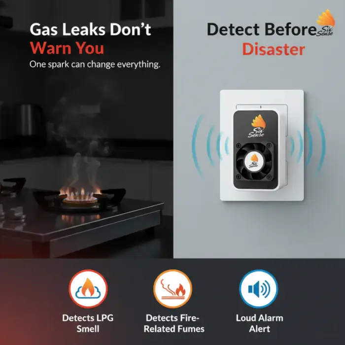 Six Sense - LPG PNG Gas Leak Detector - Image 3